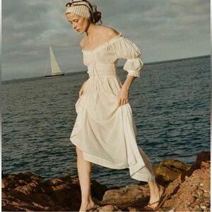 Doen Ischia Dress in Salt